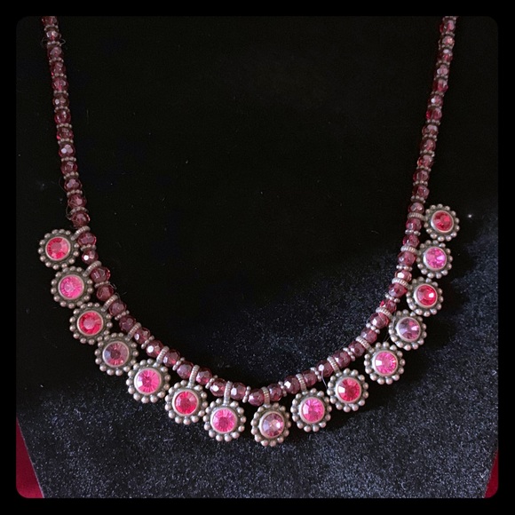 Multi-Colored Stone Necklace - Picture 3 of 7